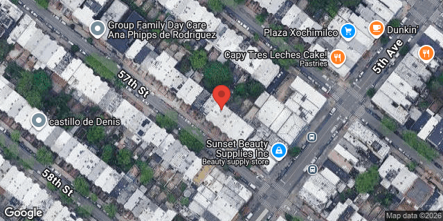 Aerial map of 463 57 STREET, Brooklyn