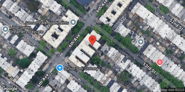Aerial map of 5301 6 AVENUE, Brooklyn