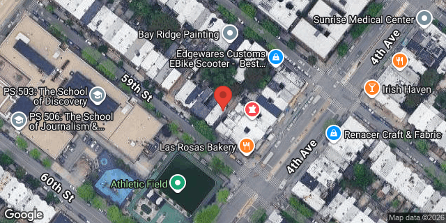 Aerial map of 365 59 STREET, Brooklyn