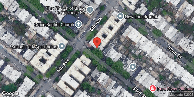 Aerial map of 605 53 STREET, Brooklyn