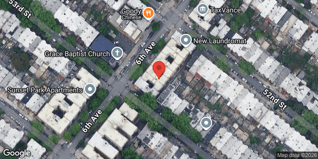 Aerial map of 5211 6 AVENUE, Brooklyn