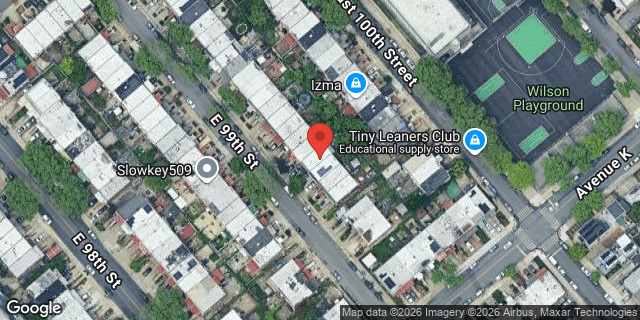 Aerial map of 1055 EAST 99 STREET, Brooklyn