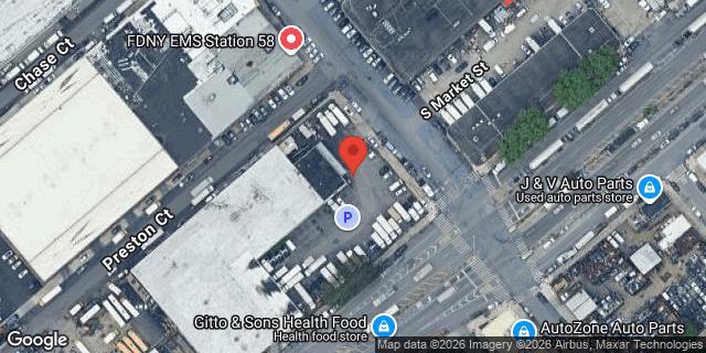 Aerial map of 8215 FOSTER AVENUE, Brooklyn