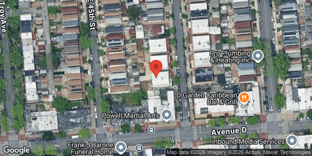 Aerial map of 776 EAST 46 STREET, Brooklyn