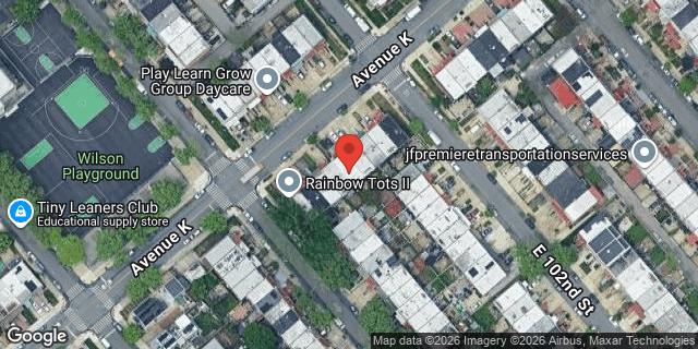 Aerial map of 10112 AVENUE K, Brooklyn