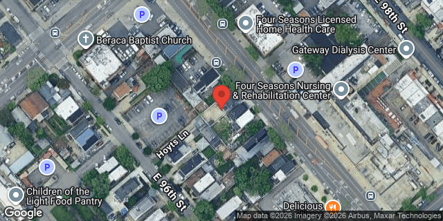 Aerial map of 1546 ROCKAWAY PARKWAY, Brooklyn