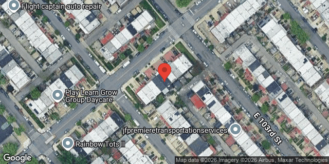 Aerial map of 10212 AVENUE K, Brooklyn