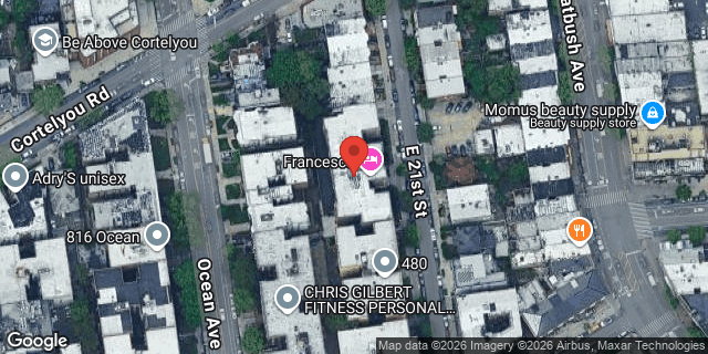 Aerial map of 460 EAST 21 STREET, Brooklyn