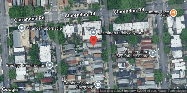 Aerial map of 484 EAST 35 STREET, Brooklyn