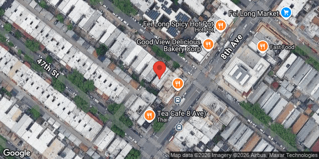 Aerial map of 776 46 STREET, Brooklyn