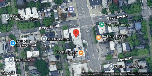 Aerial map of 564 CONEY ISLAND AVENUE, Brooklyn