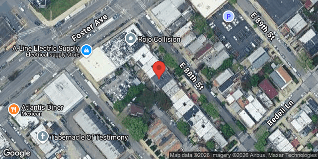 Aerial map of 528 EAST 88 STREET, Brooklyn