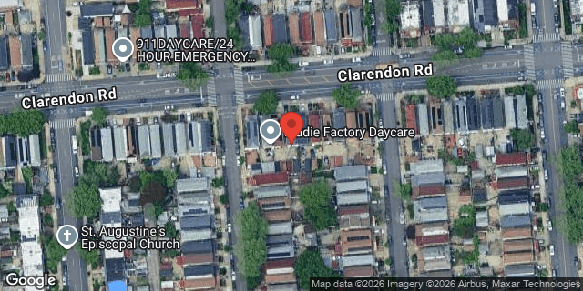 Aerial map of 4510 CLARENDON ROAD, Brooklyn