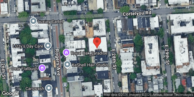 Aerial map of 242 EAST 28 STREET, Brooklyn