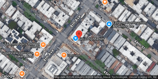 Aerial map of 4421 8 AVENUE, Brooklyn