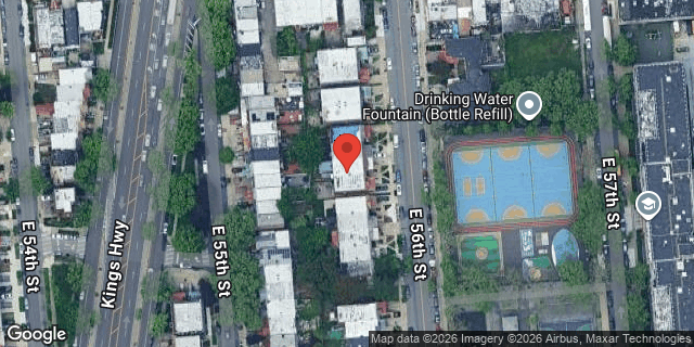 Aerial map of 520 EAST 56 STREET, Brooklyn