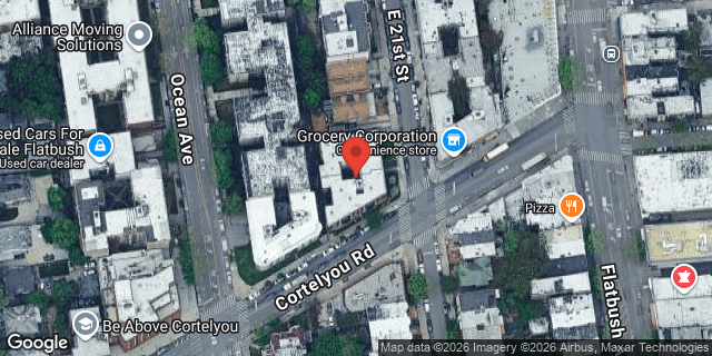 Aerial map of 420 EAST 21 STREET, Brooklyn
