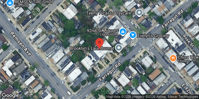 Aerial map of 9025 FARRAGUT ROAD, Brooklyn