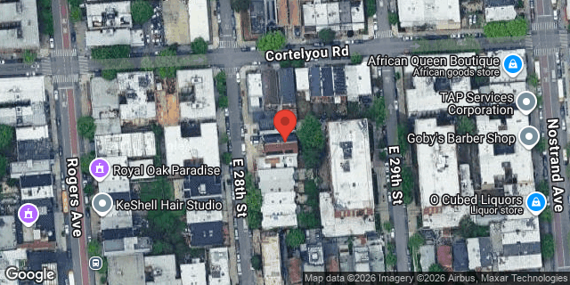 Aerial map of 241 EAST 28 STREET, Brooklyn