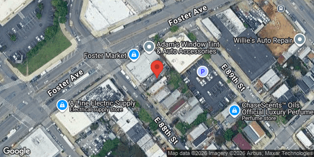 Aerial map of 513 EAST 88 STREET, Brooklyn