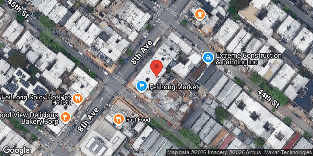 Aerial map of 4415 8 AVENUE, Brooklyn