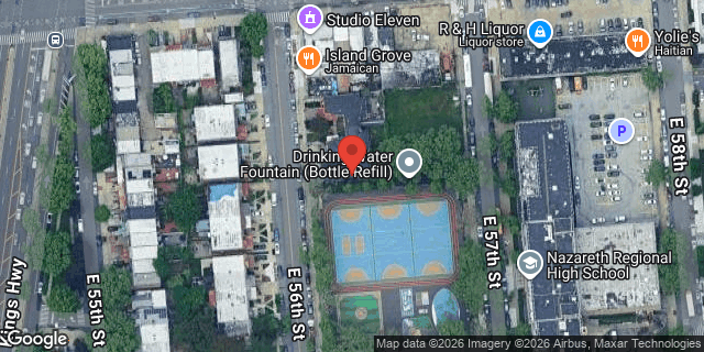 Aerial map of 509 EAST 56 STREET, Brooklyn