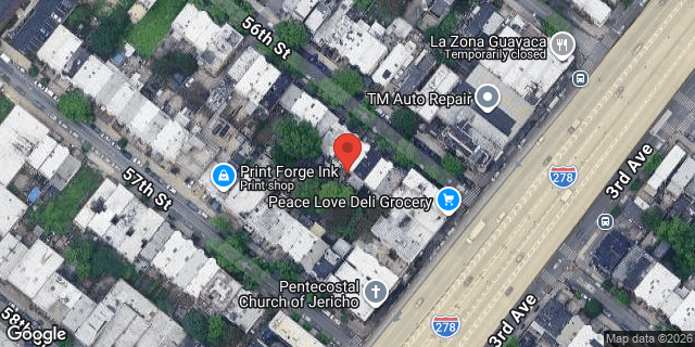 Aerial map of 266 56 STREET, Brooklyn