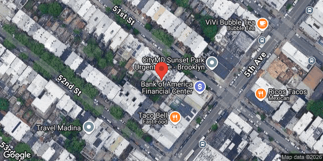 Aerial map of 466 51 STREET, Brooklyn