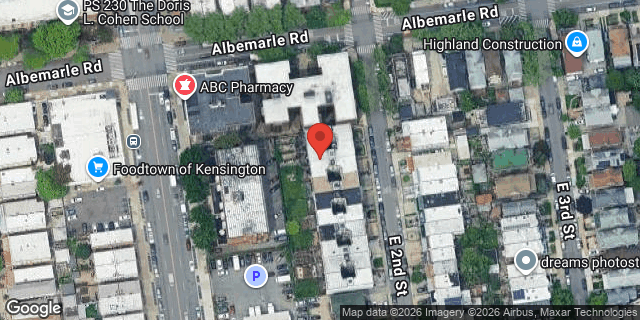 Aerial map of 274 EAST 2 STREET, Brooklyn