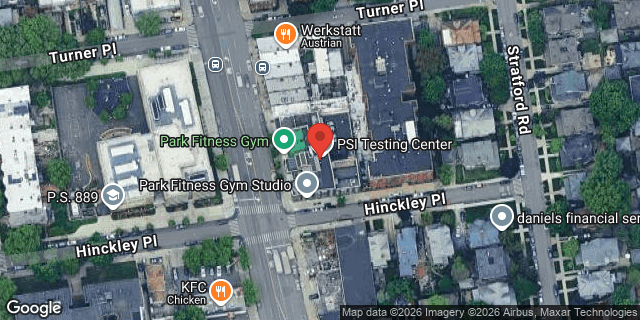 Aerial map of 527 CONEY ISLAND AVENUE, Brooklyn