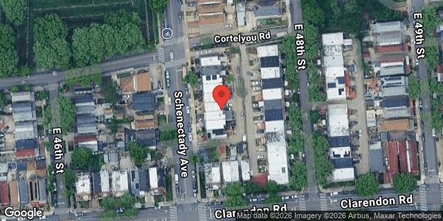 Aerial map of 1149 SCHENECTADY AVENUE, Brooklyn