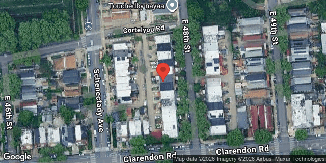 Aerial map of 680 EAST 48 STREET, Brooklyn