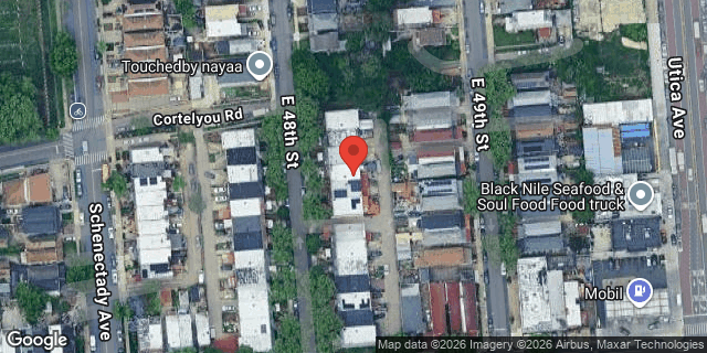 Aerial map of 673 EAST 48 STREET, Brooklyn