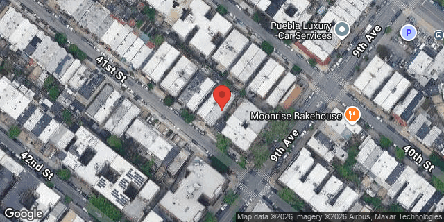Aerial map of 871 41 STREET, Brooklyn