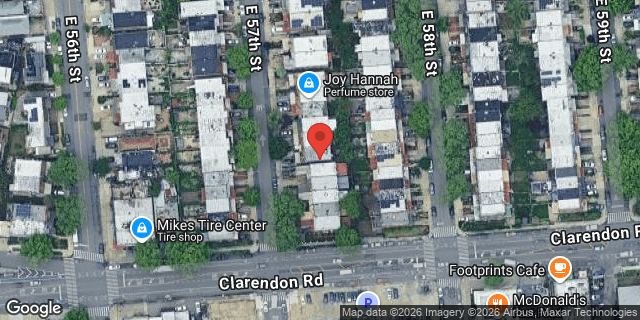 Aerial map of 427 EAST 57 STREET, Brooklyn