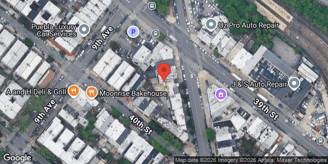 Aerial map of 3910 NEW UTRECHT AVENUE, Brooklyn