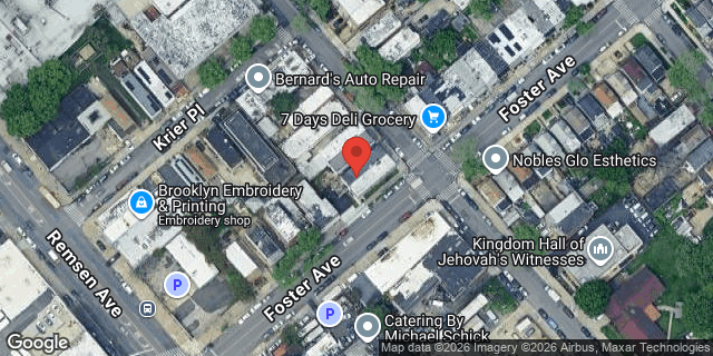 Aerial map of 936 EAST 92 STREET, Brooklyn