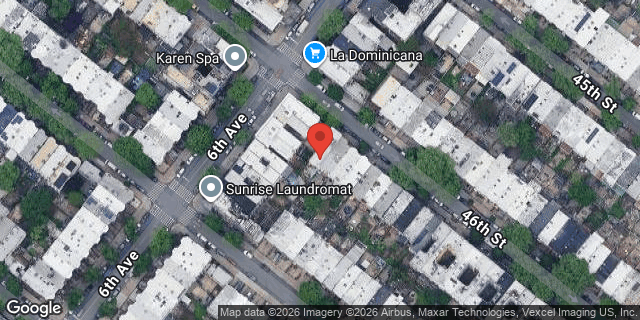 Aerial map of 610 46 STREET, Brooklyn