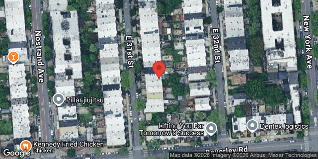 Aerial map of 201 EAST 31 STREET, Brooklyn