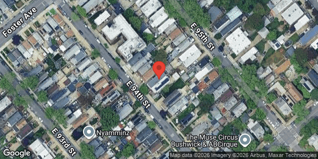 Aerial map of 969 EAST 94 STREET, Brooklyn