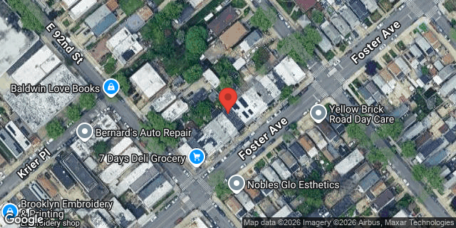Aerial map of 9215 FOSTER AVENUE, Brooklyn