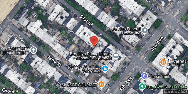 Aerial map of 358 51 STREET, Brooklyn