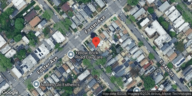 Aerial map of 9304 FOSTER AVENUE, Brooklyn