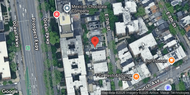 Aerial map of 238 EAST 7 STREET, Brooklyn