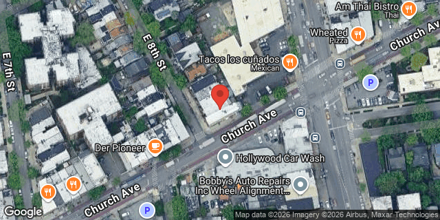 Aerial map of 167 EAST 8 STREET, Brooklyn