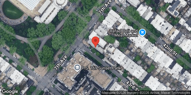 Aerial map of 4223 7 AVENUE, Brooklyn