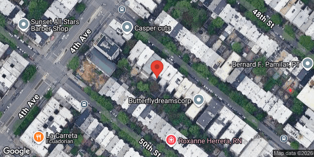 Aerial map of 426 49 STREET, Brooklyn