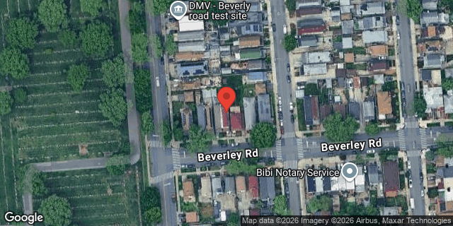 Aerial map of 4713 BEVERLEY ROAD, Brooklyn