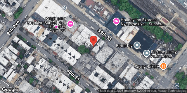 Aerial map of 842 39 STREET, Brooklyn