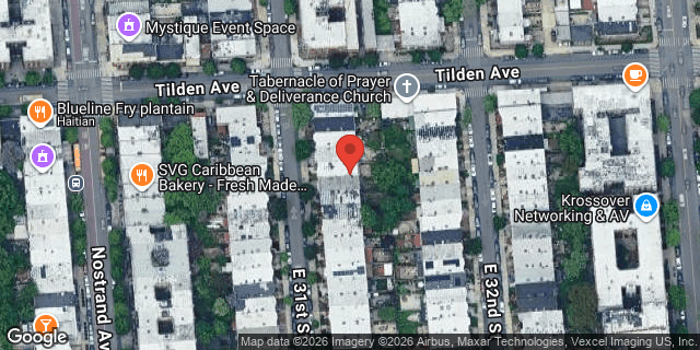 Aerial map of 167 EAST 31 STREET, Brooklyn